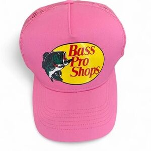 Bass Pro Shops Vibrant Pink Fishing Hat